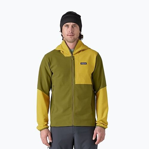 Pánska mikina Patagonia R1 TechFace Hoody graze green