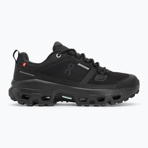 Pánske topánky On Cloudrock Low Waterproof black/black