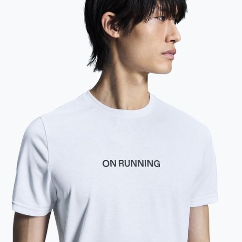 Pánske bežecké tričko On On Run-T white