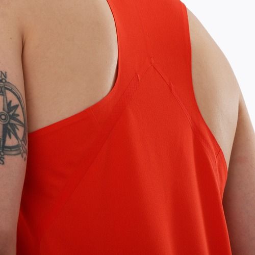 Pánske bežecké tielko Salomon S/Lab Speed Singlet flery red