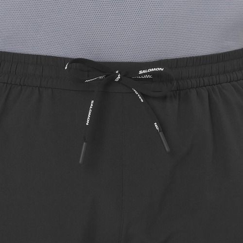 Pánske bežecké šortky Salomon SHAKEout Easy 5" deep black