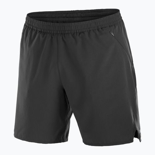 Pánske bežecké šortky Salomon Shakeout Core 2IN1 7" deep black