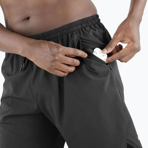 Pánske bežecké šortky Salomon SHAKEout Core 7" No Liner deep black