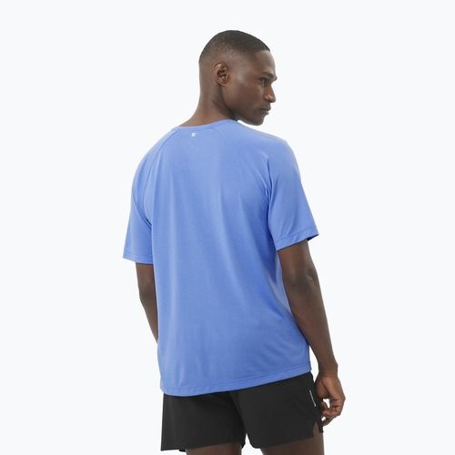Pánske bežecké tričko Salomon SHAKEout Core ultramarine