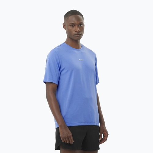 Pánske bežecké tričko Salomon SHAKEout Core ultramarine