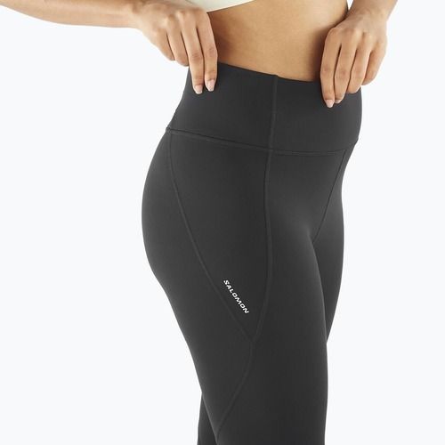 Dámske bežecké legíny Salomon SHAKEout Bliss 25" deep black