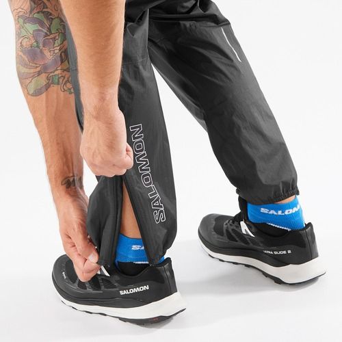 Bežecké nohavice Salomon Bonatti Waterproof deep black