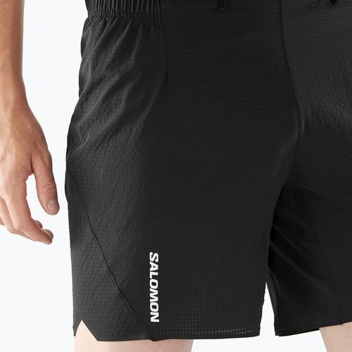 Pánske bežecké šortky Salomon Sense Aero 7'' tmavo čierne