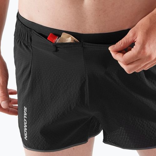 Pánske bežecké šortky Salomon Sense Aero 3" deep black