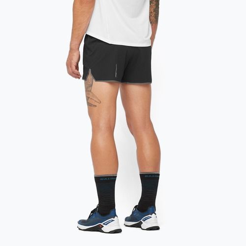 Pánske bežecké šortky Salomon Sense Aero 3" deep black