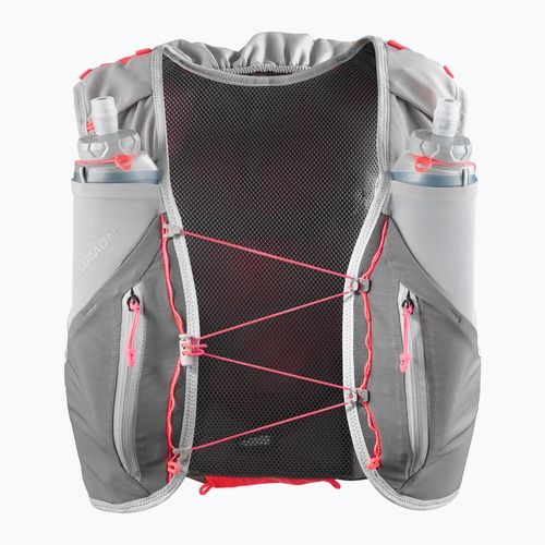 Bežecká vesta Salomon ADV SKIN 12 Set castelrock/alloy/neon flame