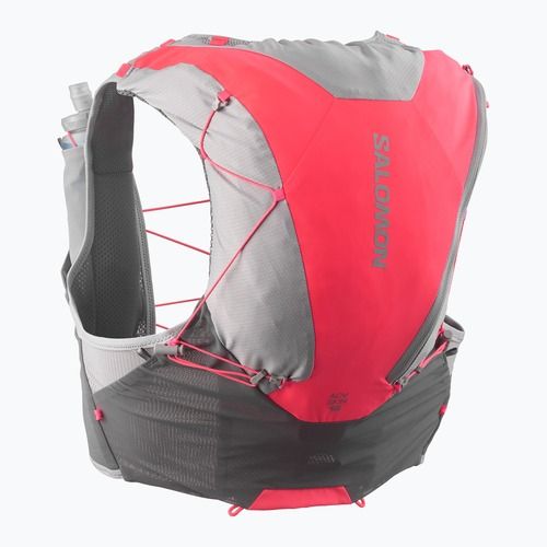 Bežecká vesta Salomon ADV SKIN 12 Set castelrock/alloy/neon flame