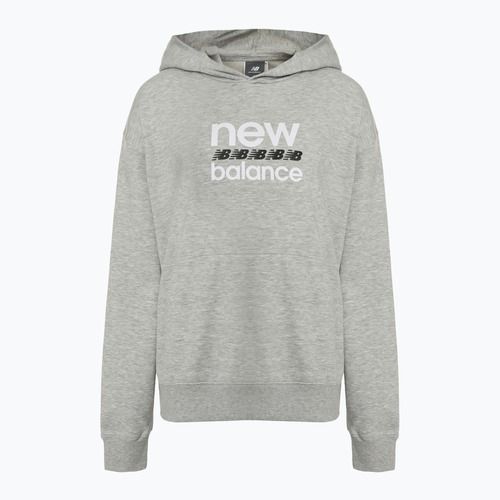 Dámska mikina New Balance Šport Graphic French Terry Hoodie athletic grey