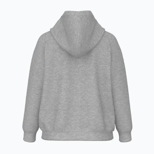 Dámska mikina New Balance Fleece Logo Full Zip athletic grey