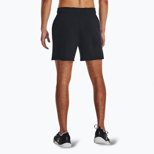 Pánske šortky Under Armour Rival Terry 6in black/onyx white