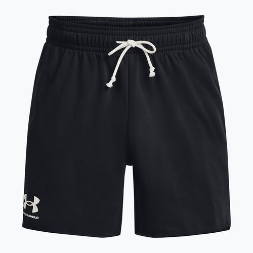 Pánske šortky Under Armour Rival Terry 6in black/onyx white