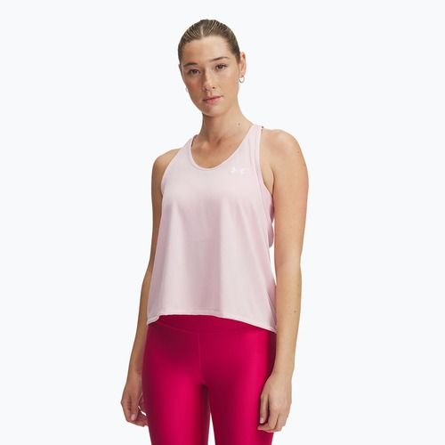 Dámsky tréningový top Under Armour Tech Swing Tank prime pink/white