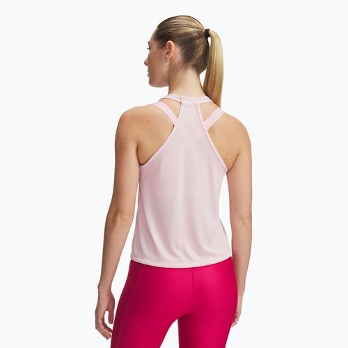 Dámsky tréningový top Under Armour Tech Swing Tank prime pink/white