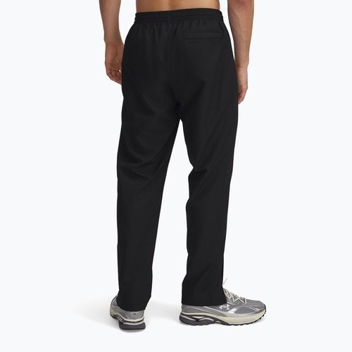 Pánske nohavice Under Armour Rival Woven Windbreaker Pánt black/black/white