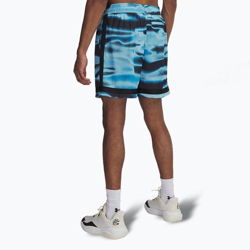 Under Armour Curry Statement II pánske basketbalové šortky midnight navy / stream