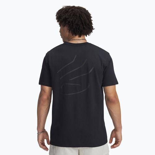Pánske basketbalové tričko Under Armour Curry Heavyweight Trend black/black