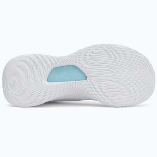 Basketbalová obuv Under Armour CURRY 4 FLOTRO white/stream/metallic silver