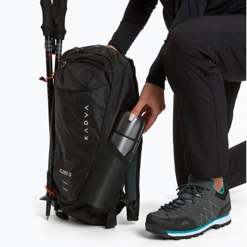 Turistický batoh KADVA Fleris 15 l čierny