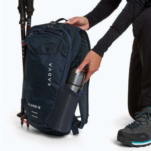 Turistický batoh KADVA Fleris 15 l tmavomodrý