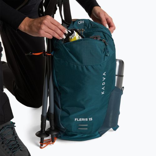 Turistický batoh KADVA Fleris 15 l tmavomodrý