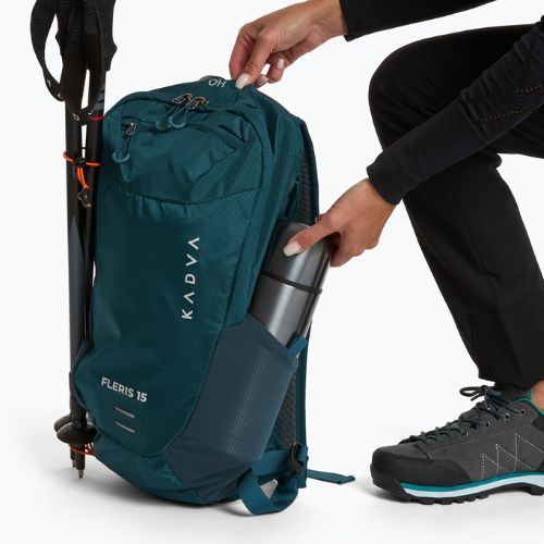 Turistický batoh KADVA Fleris 15 l tmavomodrý