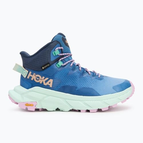Turistické topánky HOKA Trail Code GTX foggy night/aqua breeze