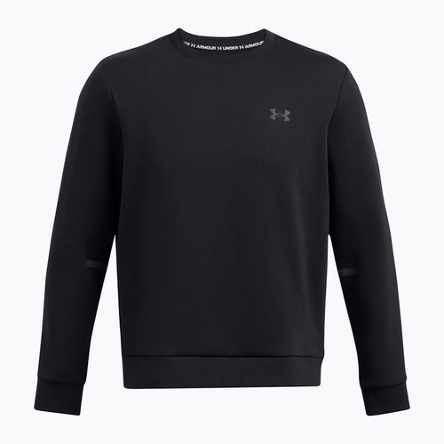 Pánska mikina Under Armour Unstoppable Fleece Crew black/black