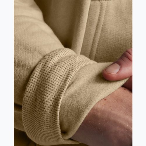 Pánska mikina Under Armour Rival Fleece Logo HD city khaki/summit white