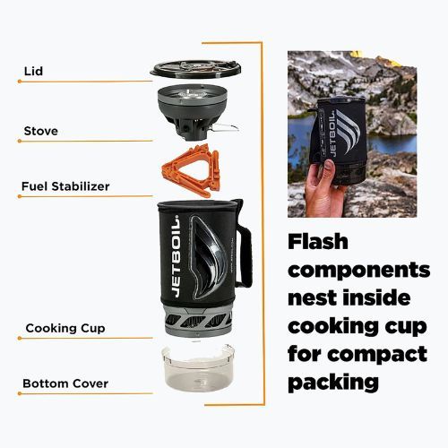 Turistický varič Jetboil New Flash Personal Cooking System ocean topo