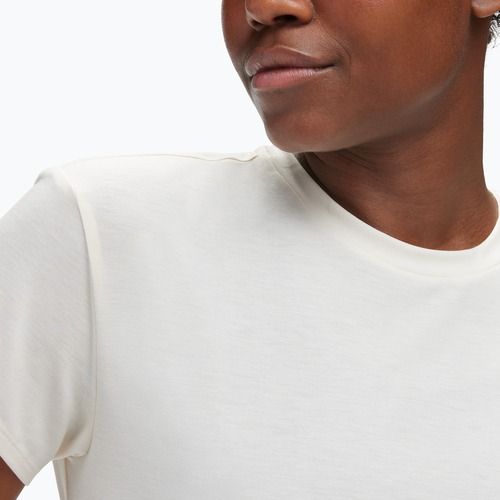 Dámske bežecké tričko HOKA Essential Tee eggnog