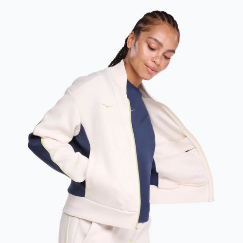 Dámska bežecká bunda HOKA Kaitoro Knit alabaster/varsity navy