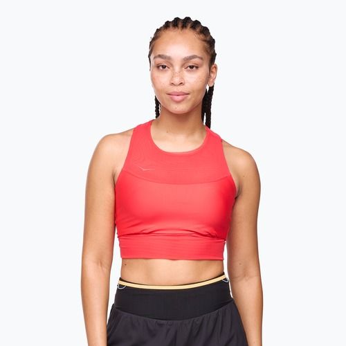 Fitness podprsenka HOKA Race Day cerise