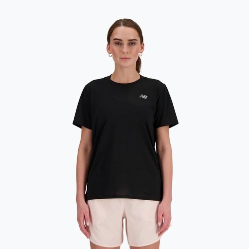 Dámske bežecké tričko New Balance Essentials SS čierne
