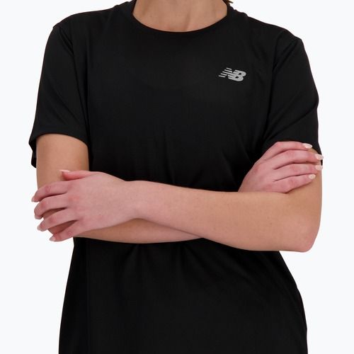 Dámske bežecké tričko New Balance Essentials SS čierne