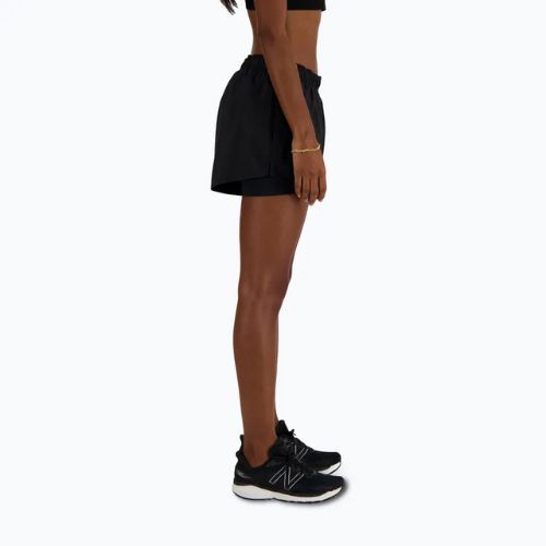 Dámske bežecké šortky New Balance Sport Essentials 2IN1 black