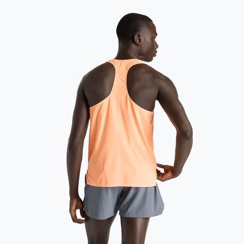 Pánske bežecké tielko New Balance Race Day Ultra Light Singlet hotmango