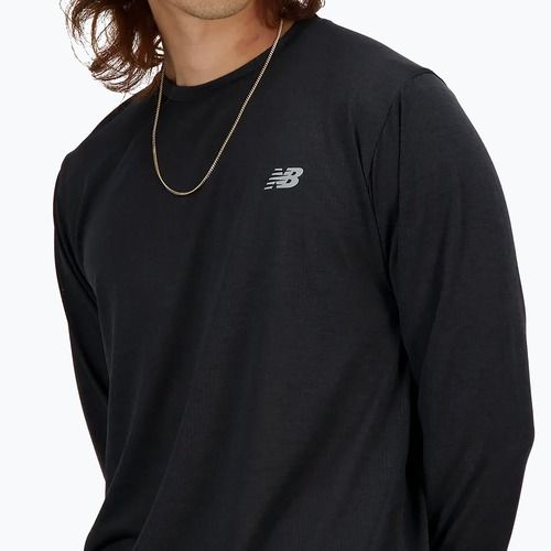 Pánske tričko Longsleeve New Balance Athletics black