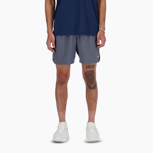 Pánske bežecké šortky New Balance RC Seamless 7" graphite
