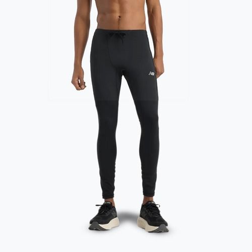Pánske bežecké legíny New Balance Sleek Pocket black