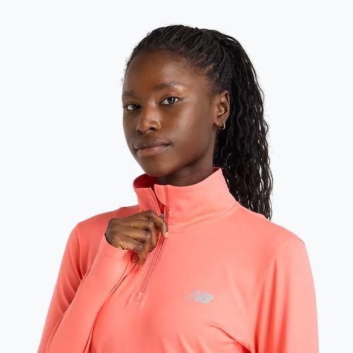 Dámska bežecká mikina New Balance Sport Essentials Space Dye driftred
