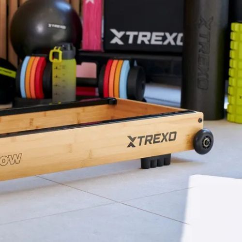 Vodný veslovací trenažér TREXO TimberFlow