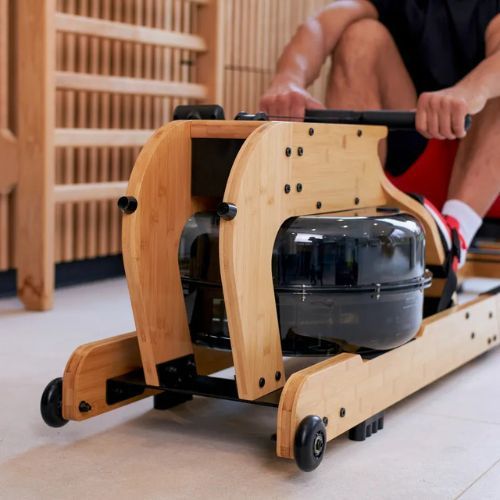 Vodný veslovací trenažér XTREXO TimberFlow