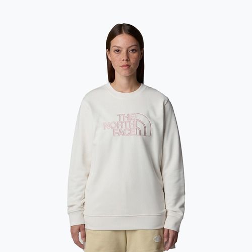 Dámska mikina The North Face Drew Peak Light Crew white dune/metal pink