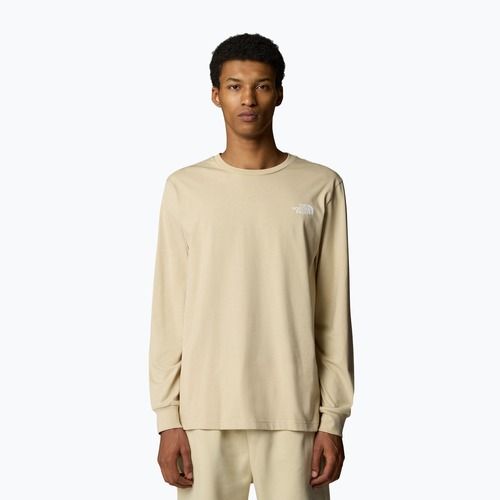 Pánske tričko Longsleeve The North Face Easy Tee gravel