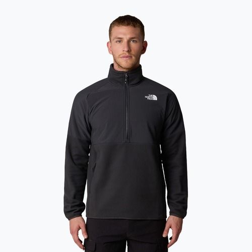 Pánska mikina The North Face Glacier Heavyweight 1/2 Zips asphalt grey/tnf black